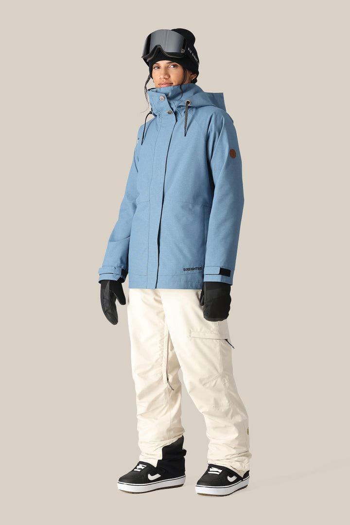 686 Women's SMARTY® 3-in-1 Cargo Pant — LIMESTONE (vista 2)