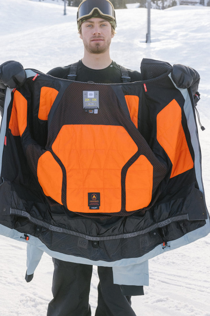 686 Men's Hydra™ Thermagraph® Jacket — DUSTY MARINE COLORBLOCK (vista 2)