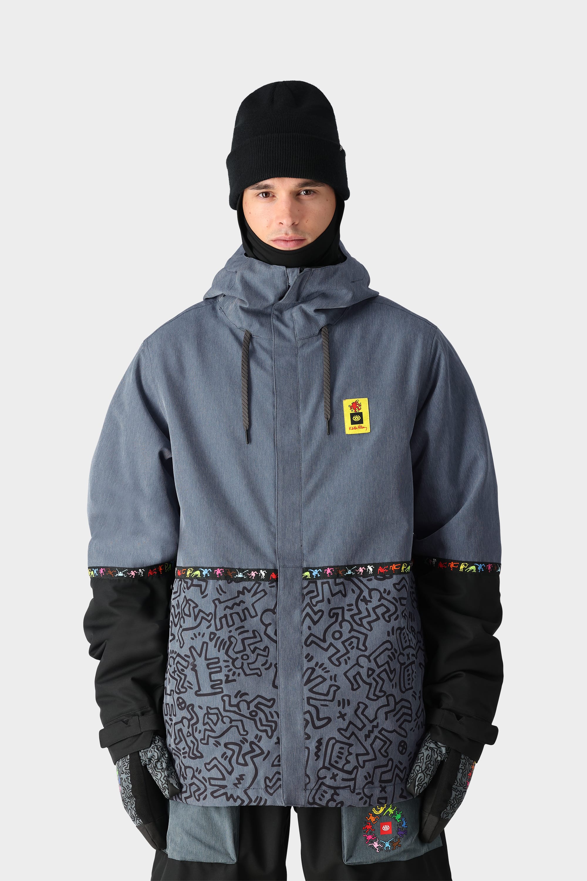 KEITH HARING DENIM COLORBLOCK