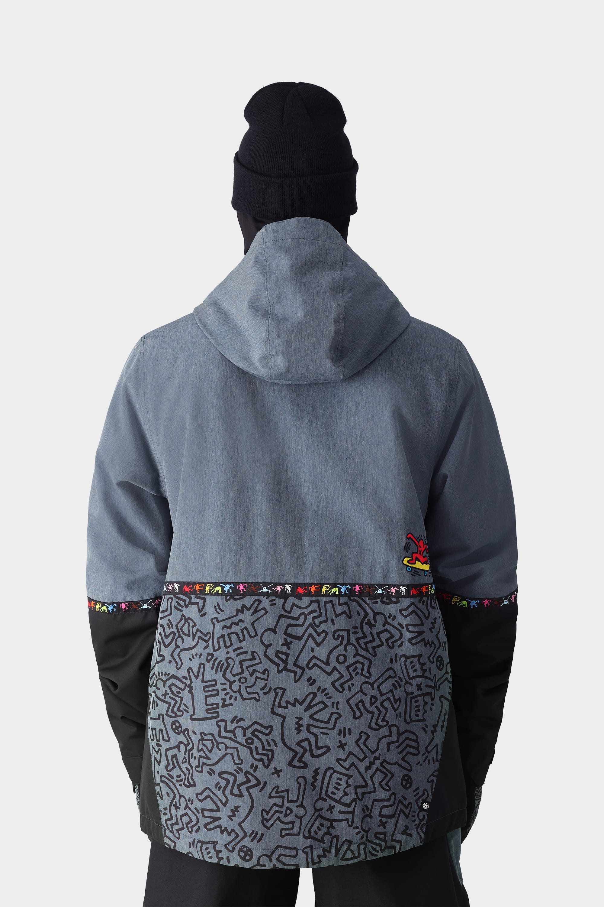 KEITH HARING DENIM COLORBLOCK