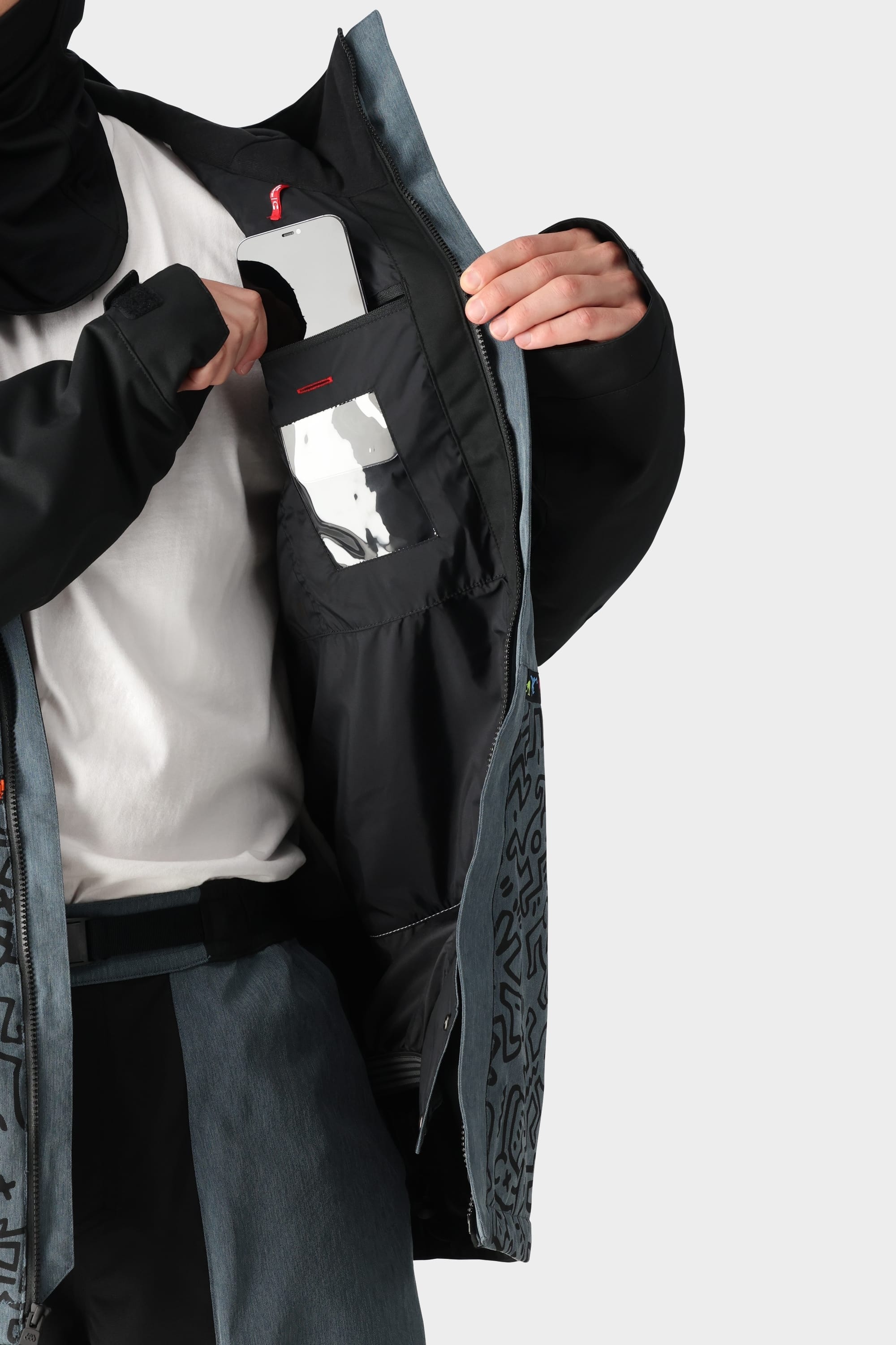 KEITH HARING DENIM COLORBLOCK