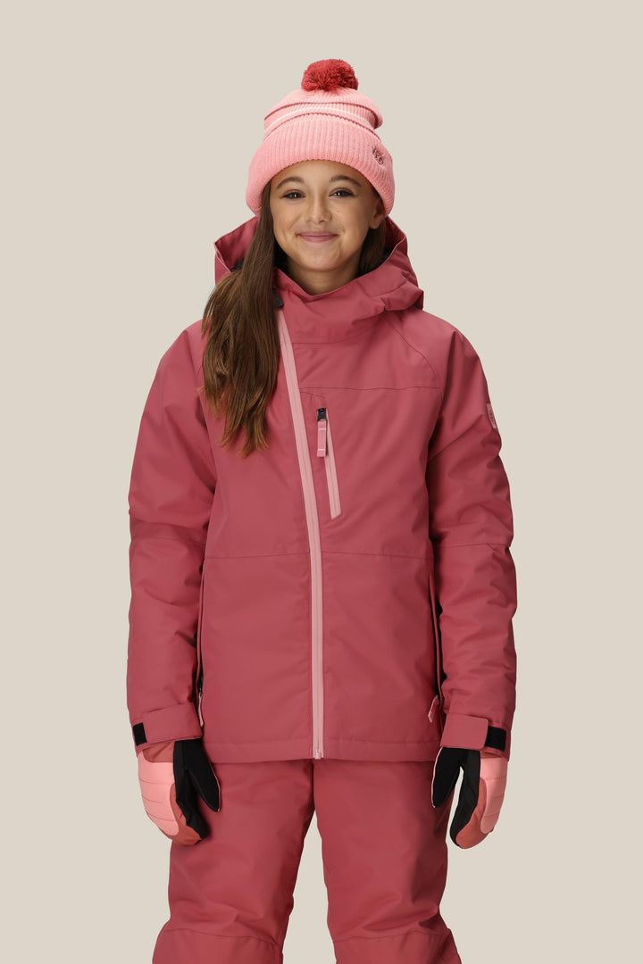 686 Girls' Hydra Insulated Jacket — ROSEWOOD