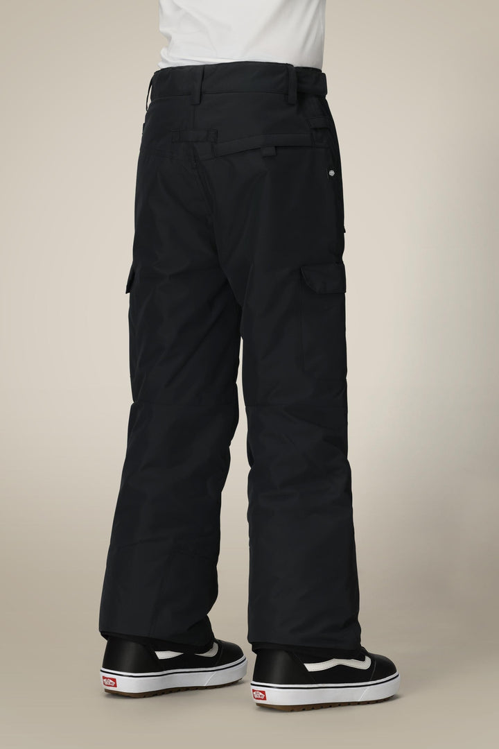 686 Boys Infinity Cargo Insulated Pant — BLACK (vista 2)