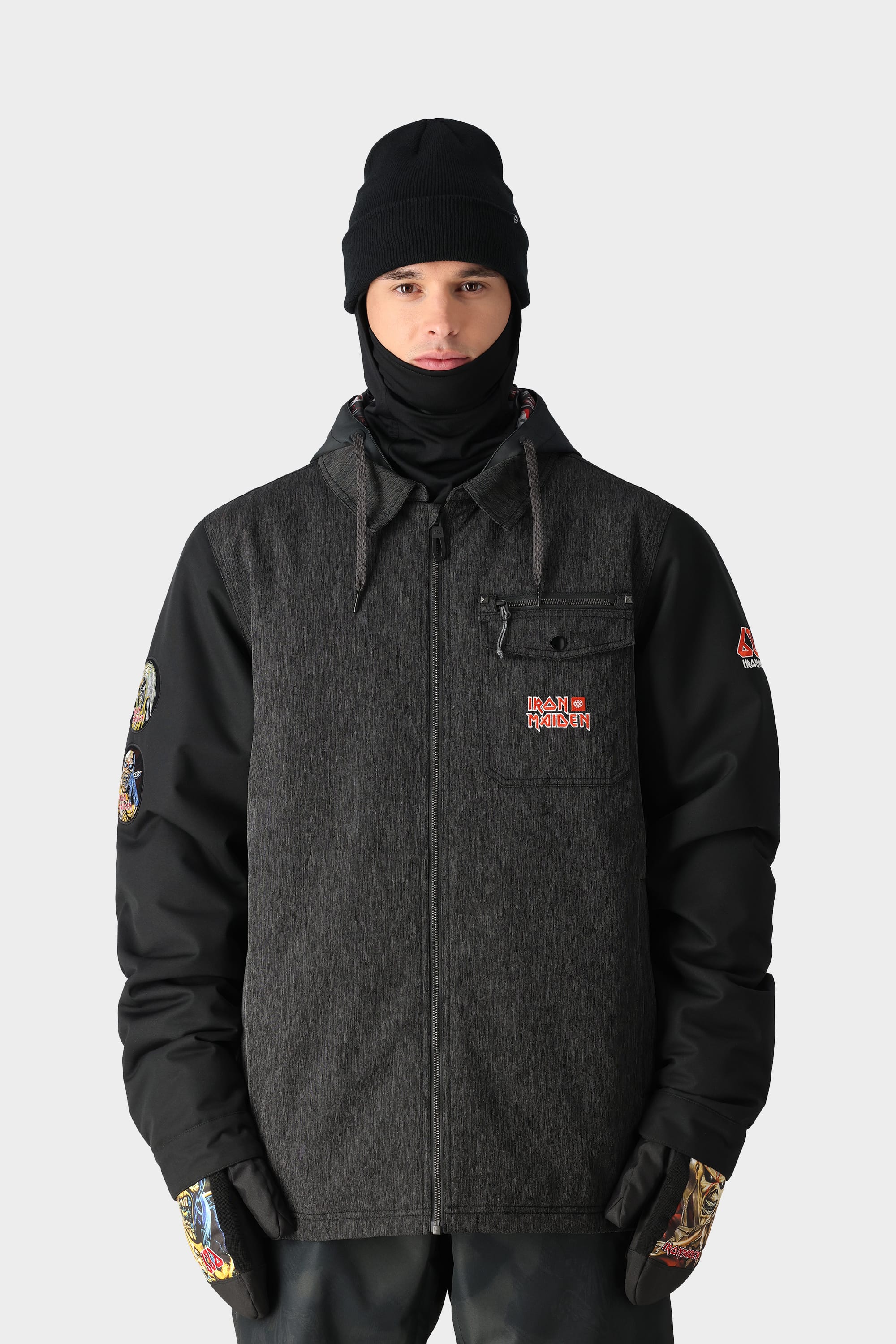 IRON MAIDEN BLACK DENIM