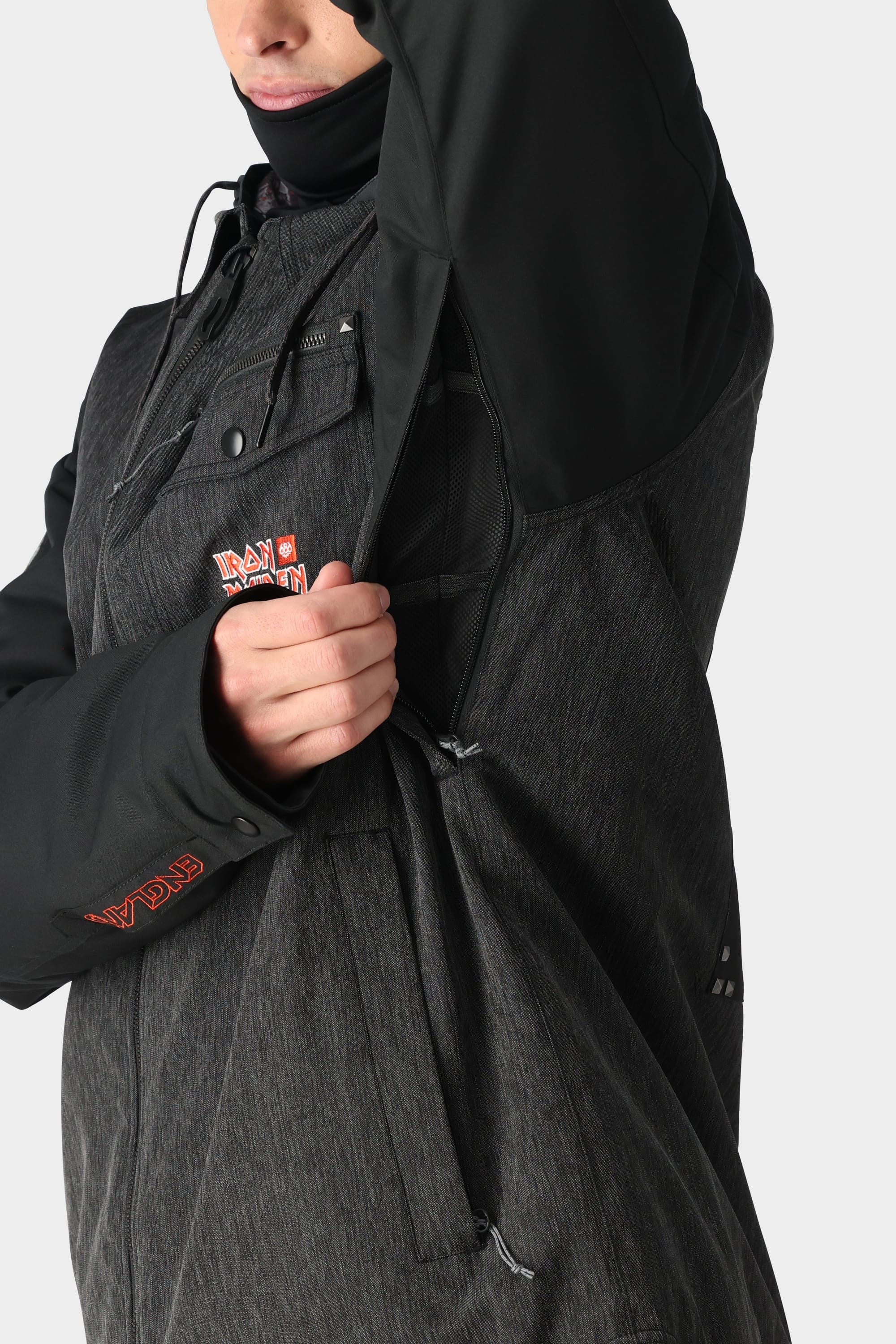 IRON MAIDEN BLACK DENIM