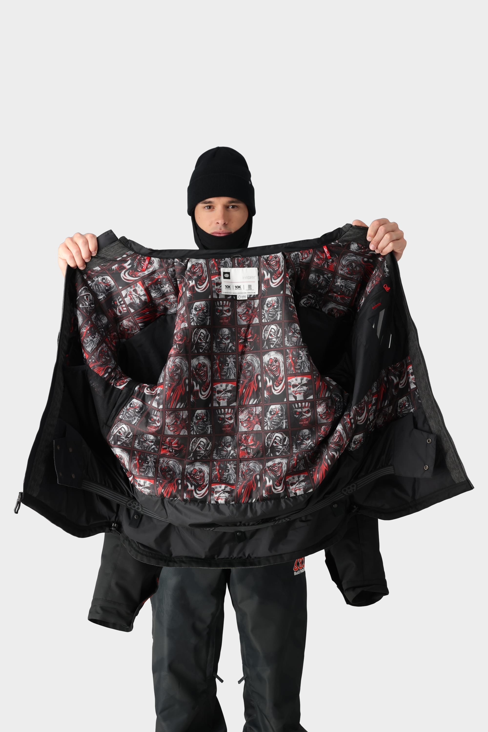 IRON MAIDEN BLACK DENIM