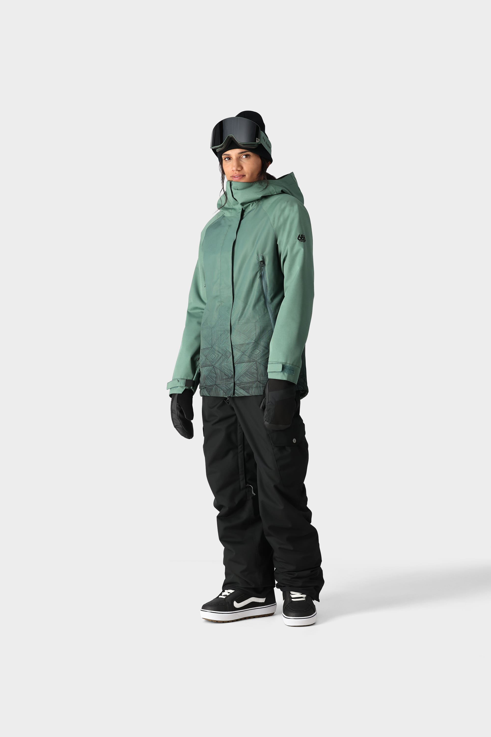 CYPRESS GREEN GEO FADE