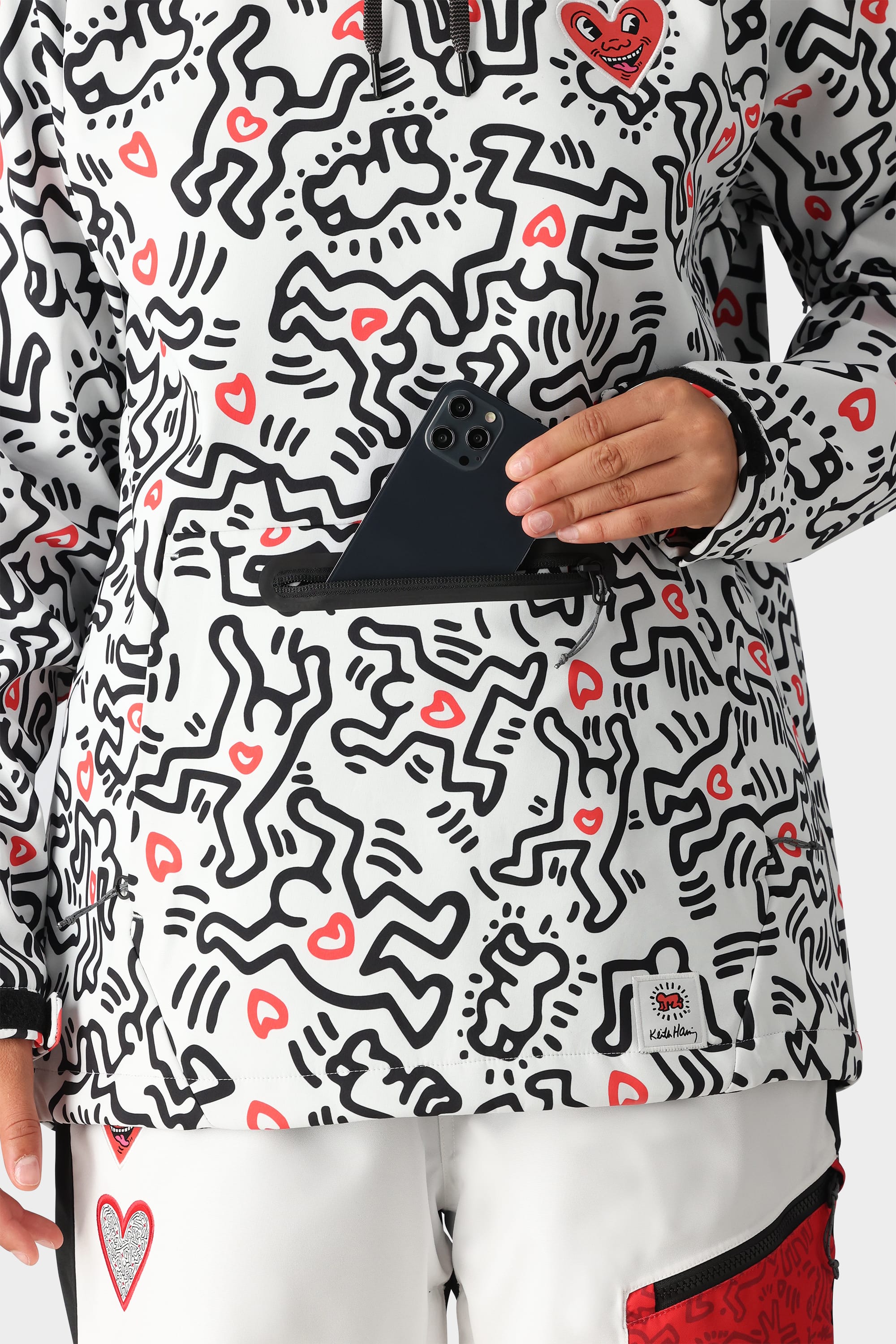 KEITH HARING WHITE