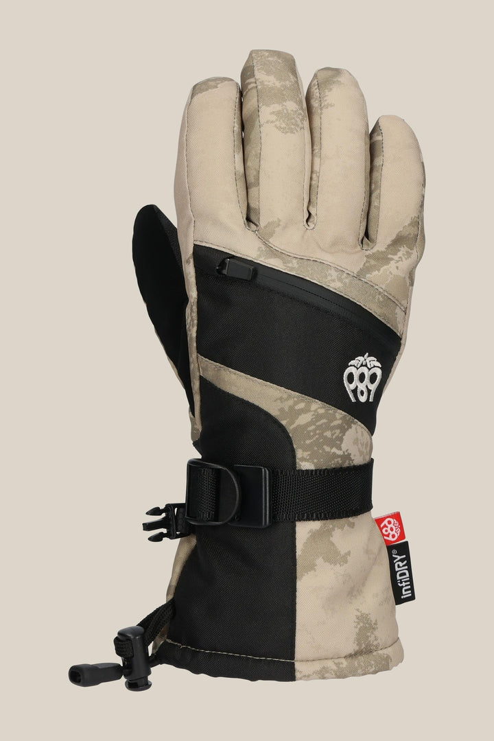 686 Youth Heat Glove — LIMESTONE HEMISPHERE PRINT