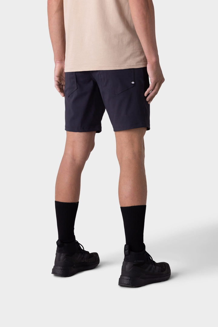686 Men's Everywhere Hybrid Short — MIDNIGHT NAVY (vista 2)