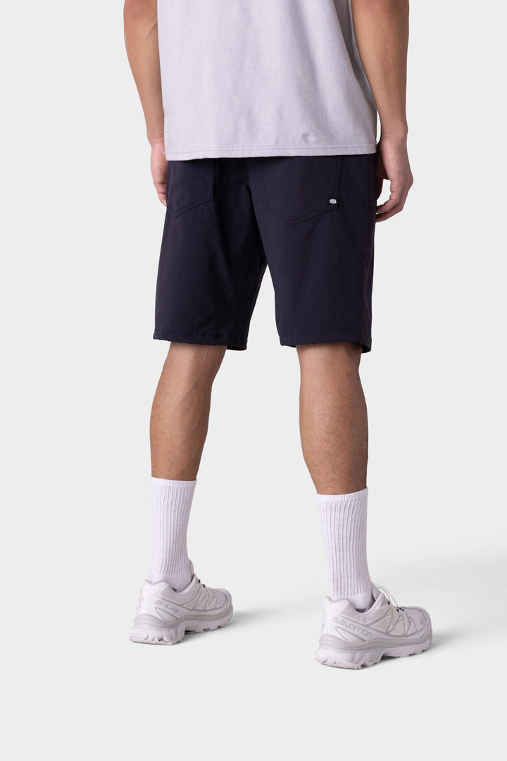 686 Men's Everywhere Hybrid Short - Relaxed Fit — MIDNIGHT NAVY (vista 2)