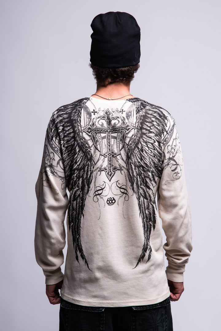 686 Affliction Death Eyes Thermal LS — SAND (vista 2)