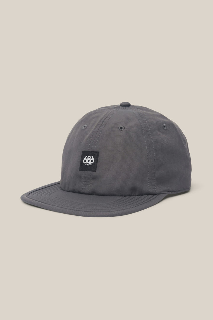 686 Low-Pro Adventure Unstructured 6 Panel Hat — CHARCOAL