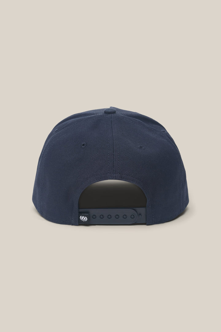 686 High-Pro 92 Structured 5 Panel Hat — NAVY (vista 2)