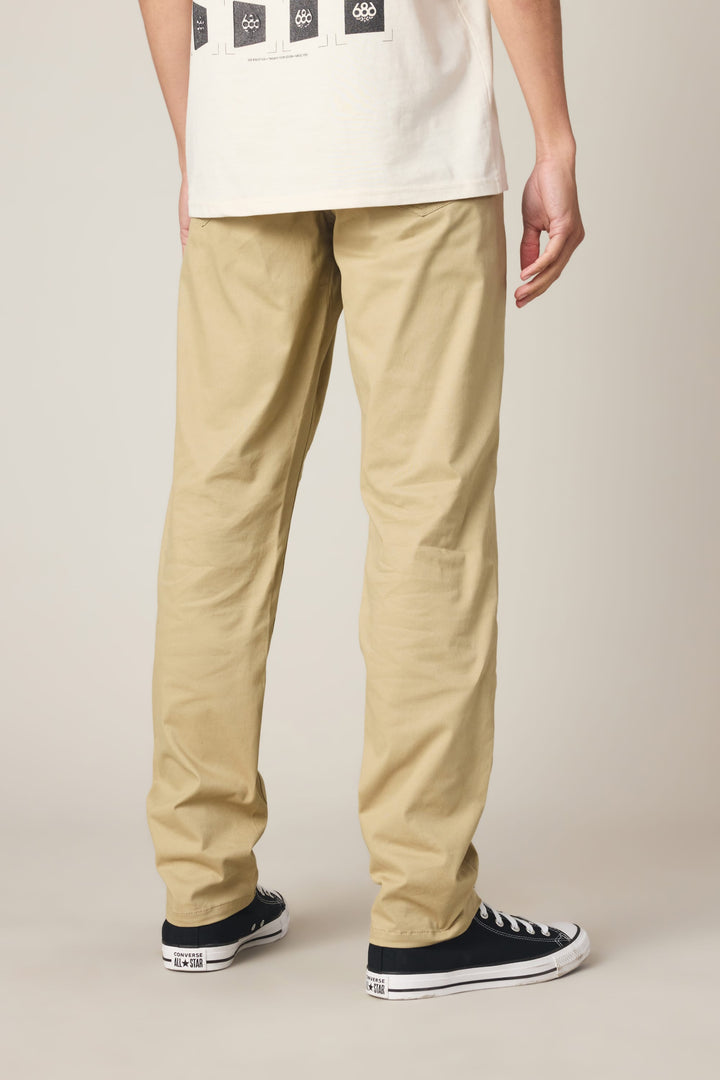 686 Men's Everywhere® Standard Pant - Slim Fit — KHAKI (vista 2)