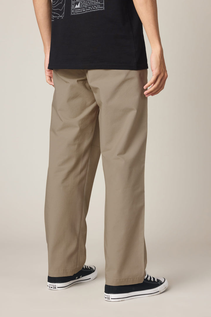 686 Men's Free Loader Pant - Loose Fit — KHAKI (vista 2)