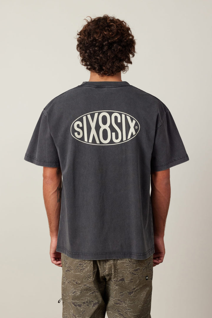 686 92 Relaxed S/S Tee — VINTAGE BLACK (vista 2)