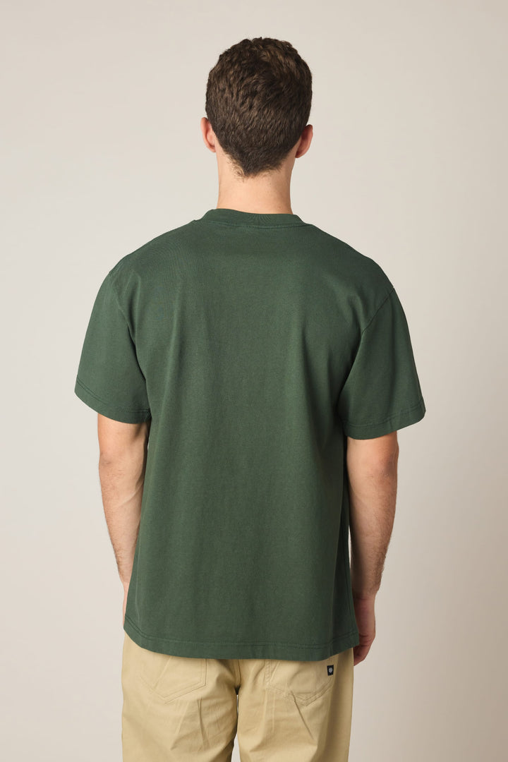 686 Spray Relaxed SS Tee — FOREST GREEN (vista 2)