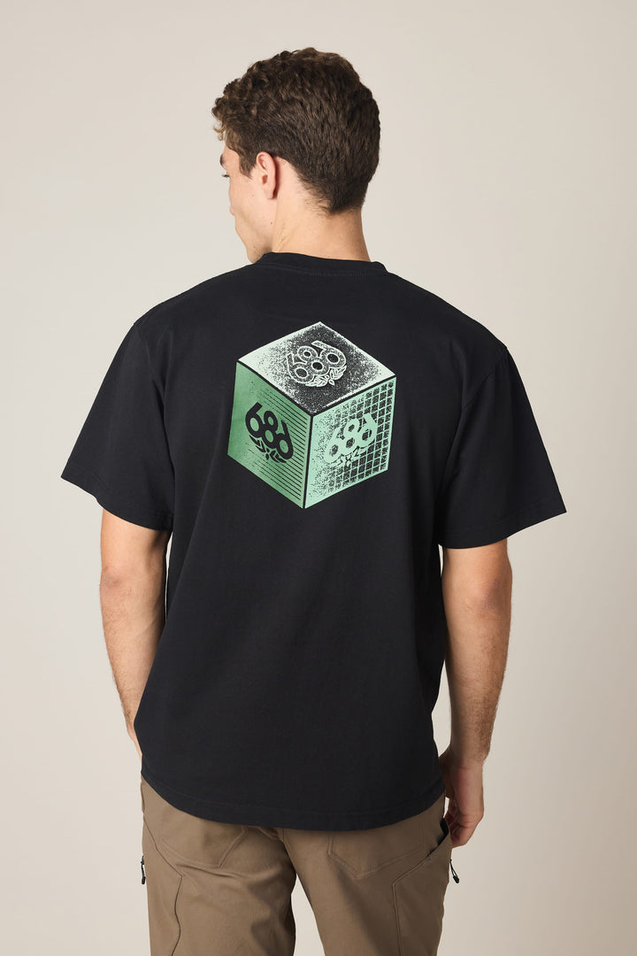 686 Men's Unit Relaxed SS Tee — BLACK