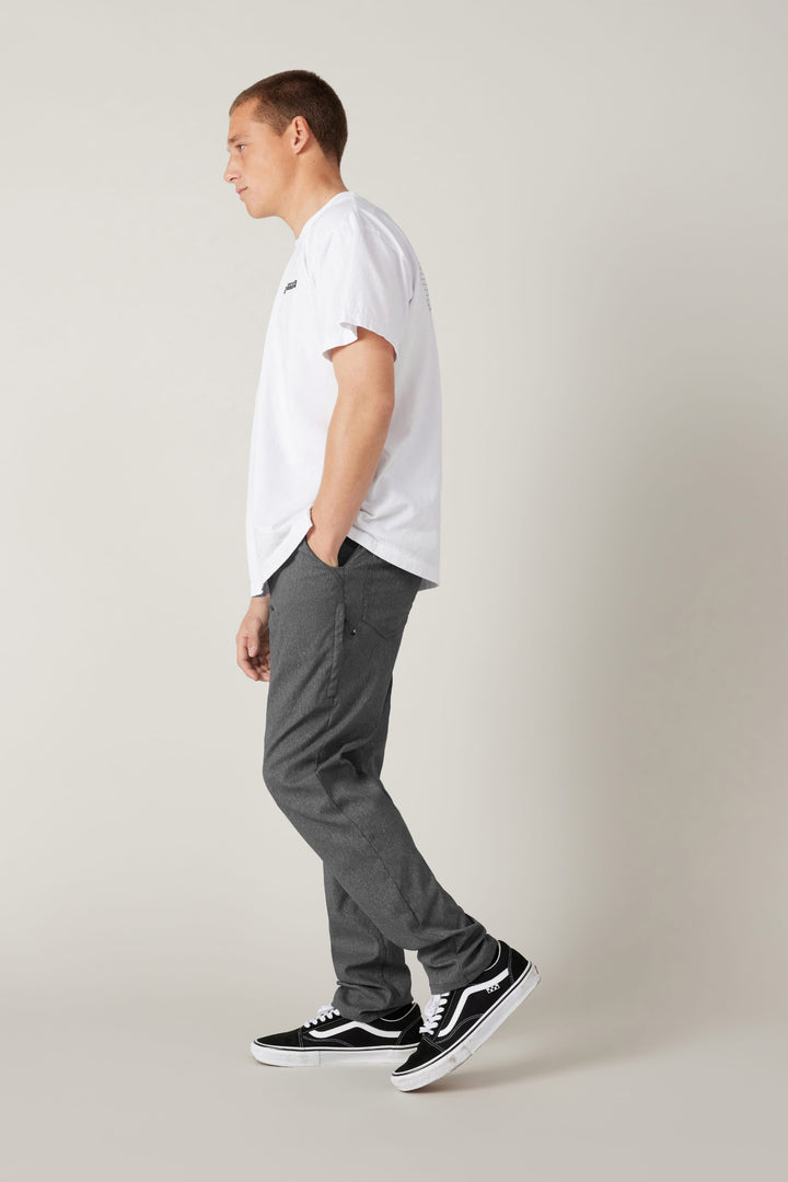686 Men's Everywhere Pant - Slim Fit — HEATHER CHARCOAL (vista 2)