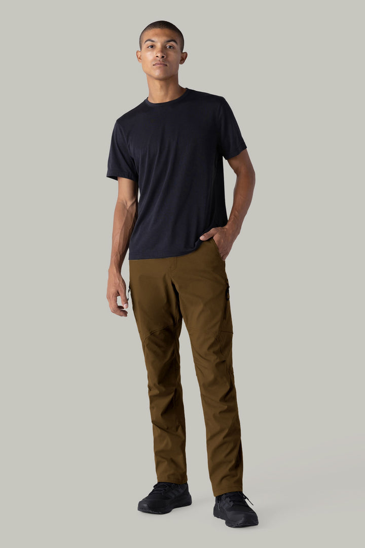 686 Men's Anything Cargo Pant - Relaxed Fit — DARK KHAKI (vista 2)