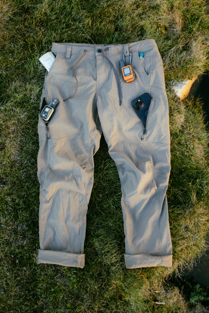 686 Men's Anything Cargo Pant - Relaxed Fit — DARK GREEN (vista 2)