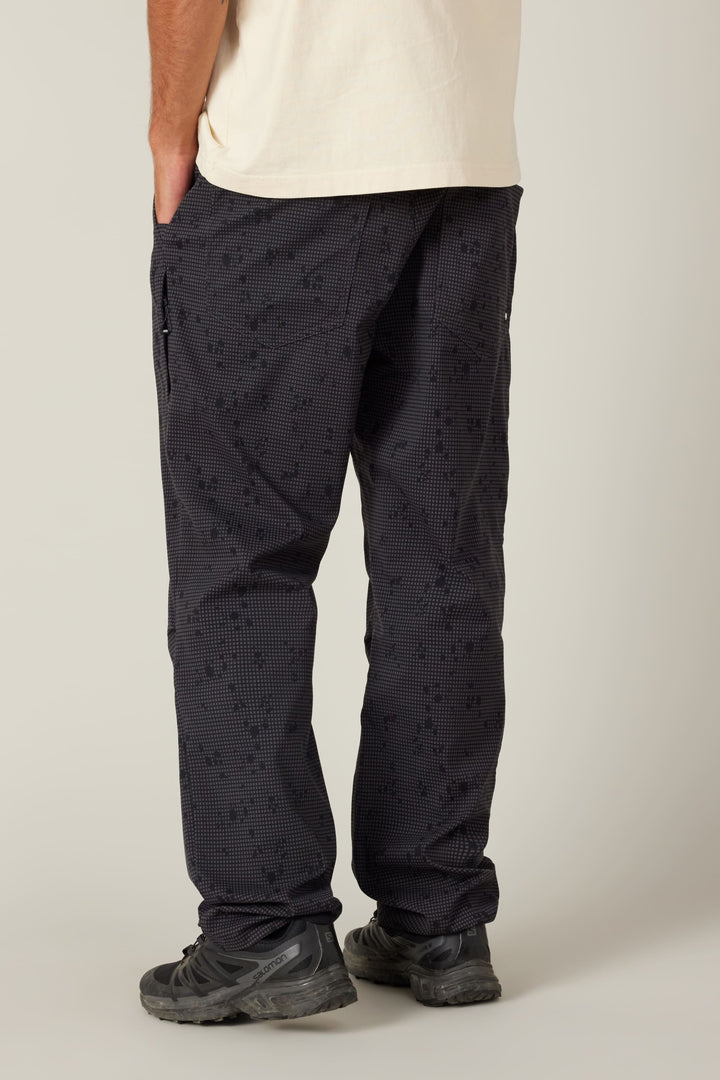 686 Men's Everywhere Pant - Relaxed Fit — RHINO GREY DESERT GRID (vista 2)