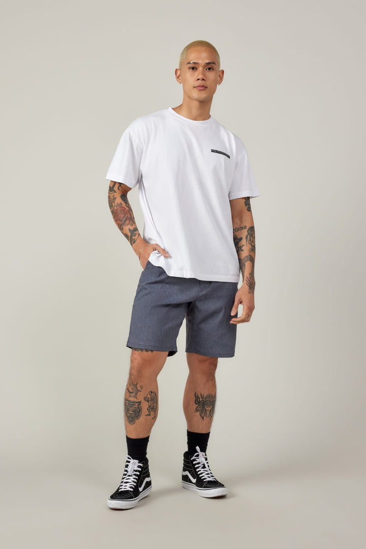 686 Men's Everywhere Hybrid Short — INK HEATHER (vista 2)