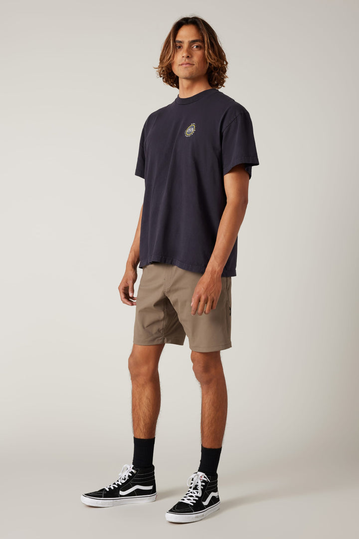 686 Men's Everywhere Hybrid Short — TOBACCO (vista 2)
