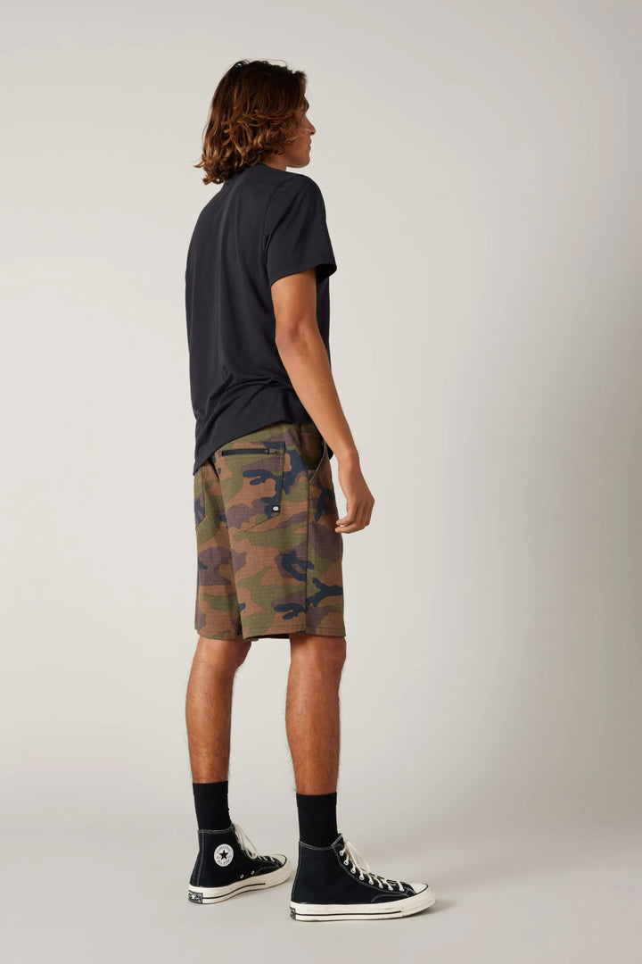 686 Men's Everywhere Hybrid Short - Relaxed Fit — DARK CAMO (vista 2)