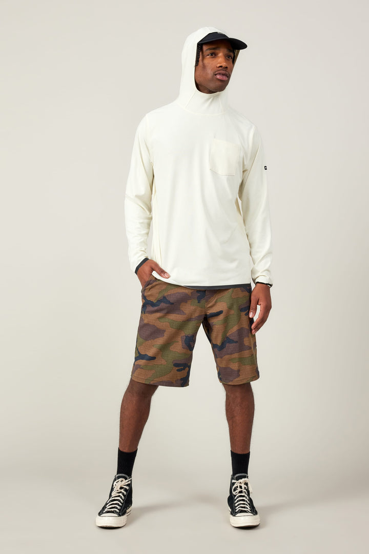 686 Men's Let's Go Tech Hoody — IVORY (vista 2)