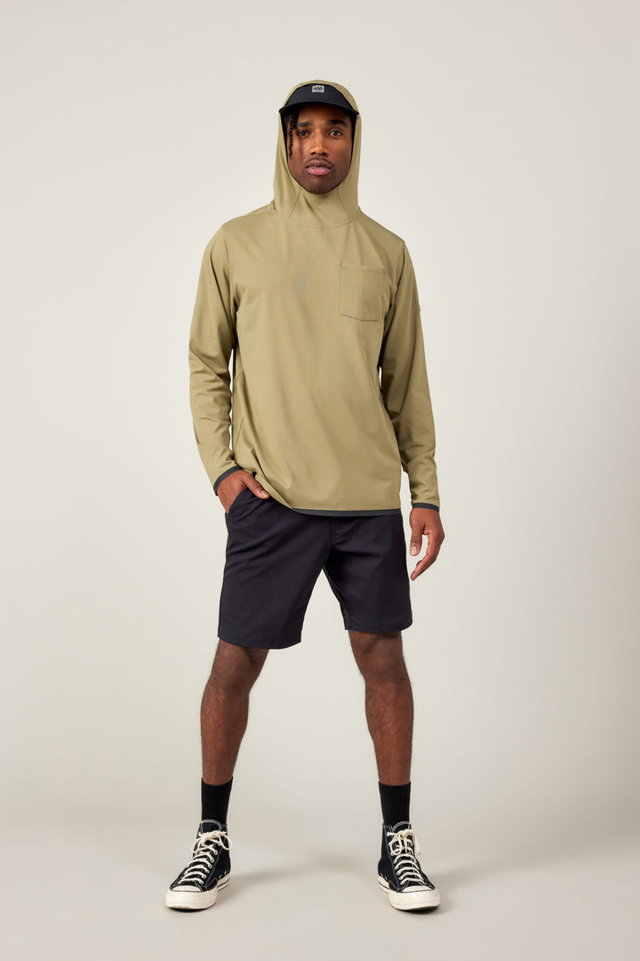 686 Men's Let's Go Tech Hoody — SAGE (vista 2)