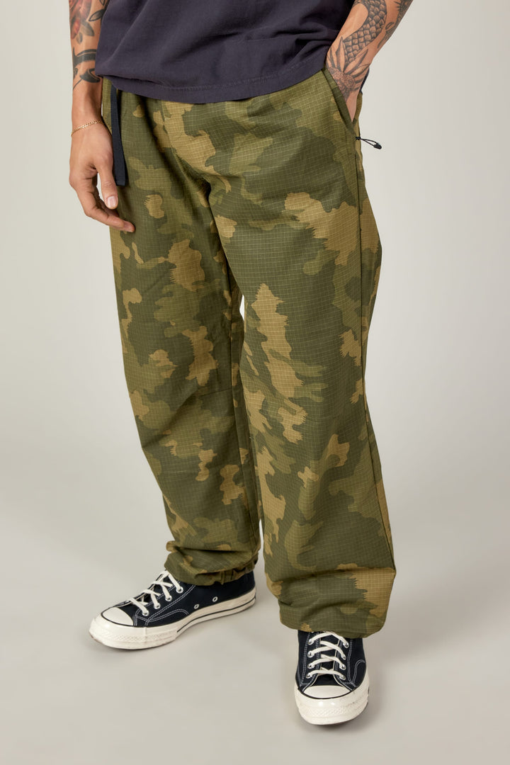 686 Men's Cruiser Pant - Wide Fit — GREEN CLOUDSTORM (vista 2)