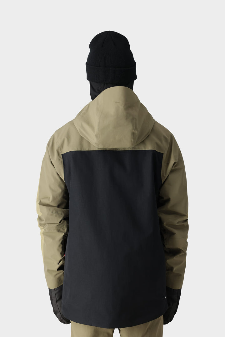 686 Men's GORE-TEX GT Shell Jacket — SAGE COLORBLOCK (vista 2)