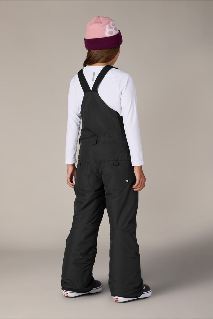 686 Girls Sierra Insulated Bib — BLACK (vista 2)