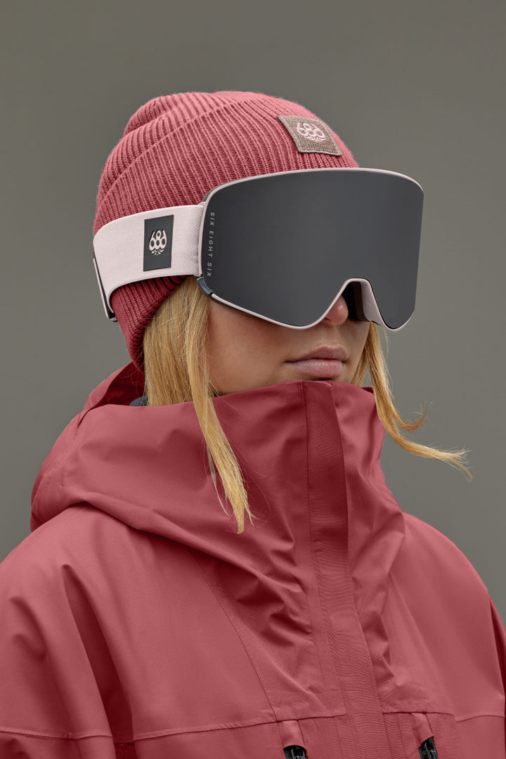 686 SMARTY Magnetic Goggle — SMOKEY PINK (vista 2)