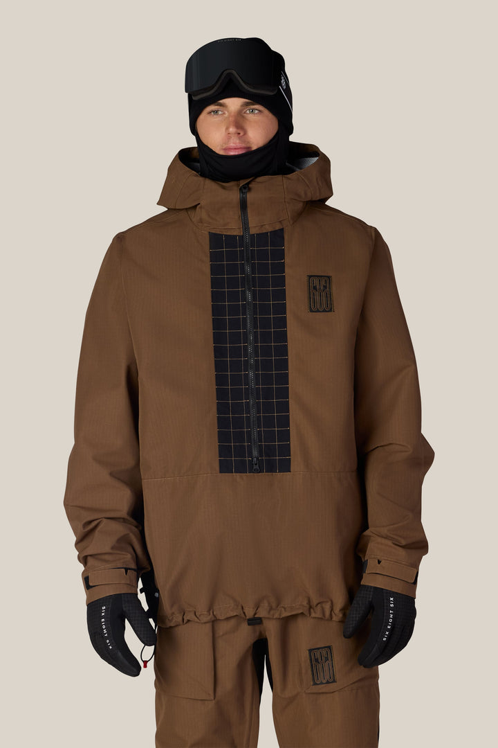 686 Men's Ghost™ 2.5L Anorak — DARK EARTH RIPSTOP