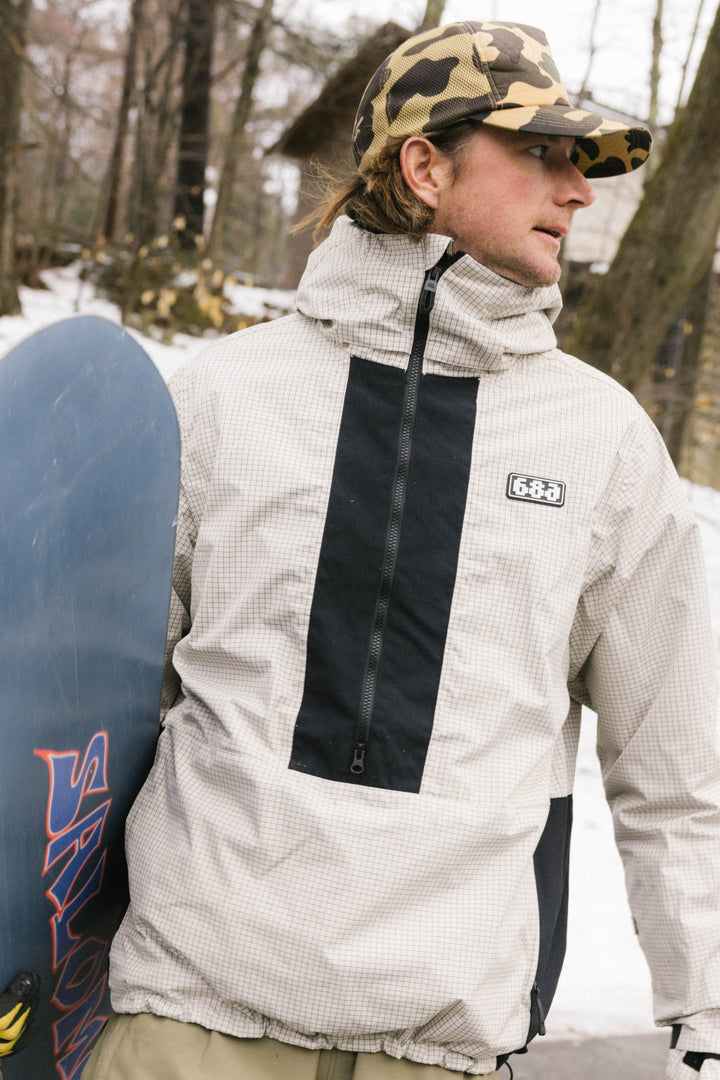 686 Men's Ghost 2.5L Anorak — LIMESTONE RIPSTOP