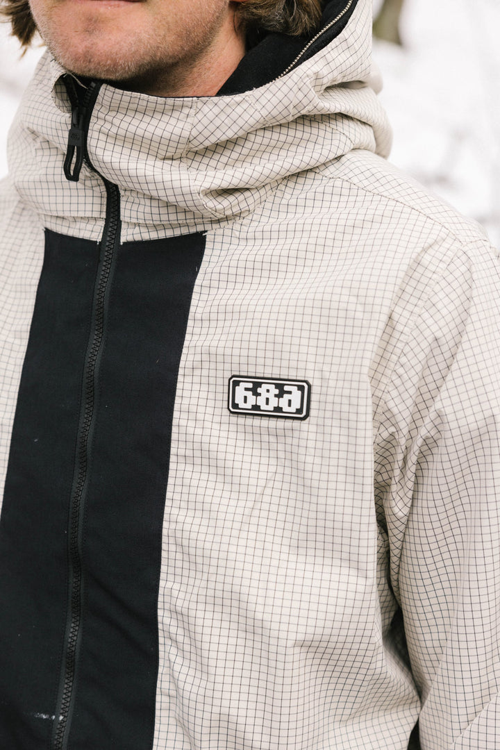 686 Men's Ghost 2.5L Anorak — LIMESTONE RIPSTOP (vista 2)