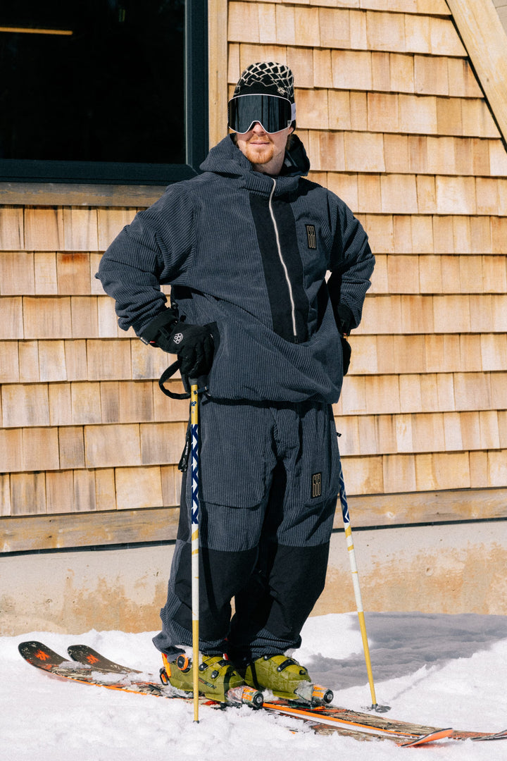686 Men's Ghost™ 2.5L Anorak — NAVY WIDE WALE CORDUROY (vista 2)