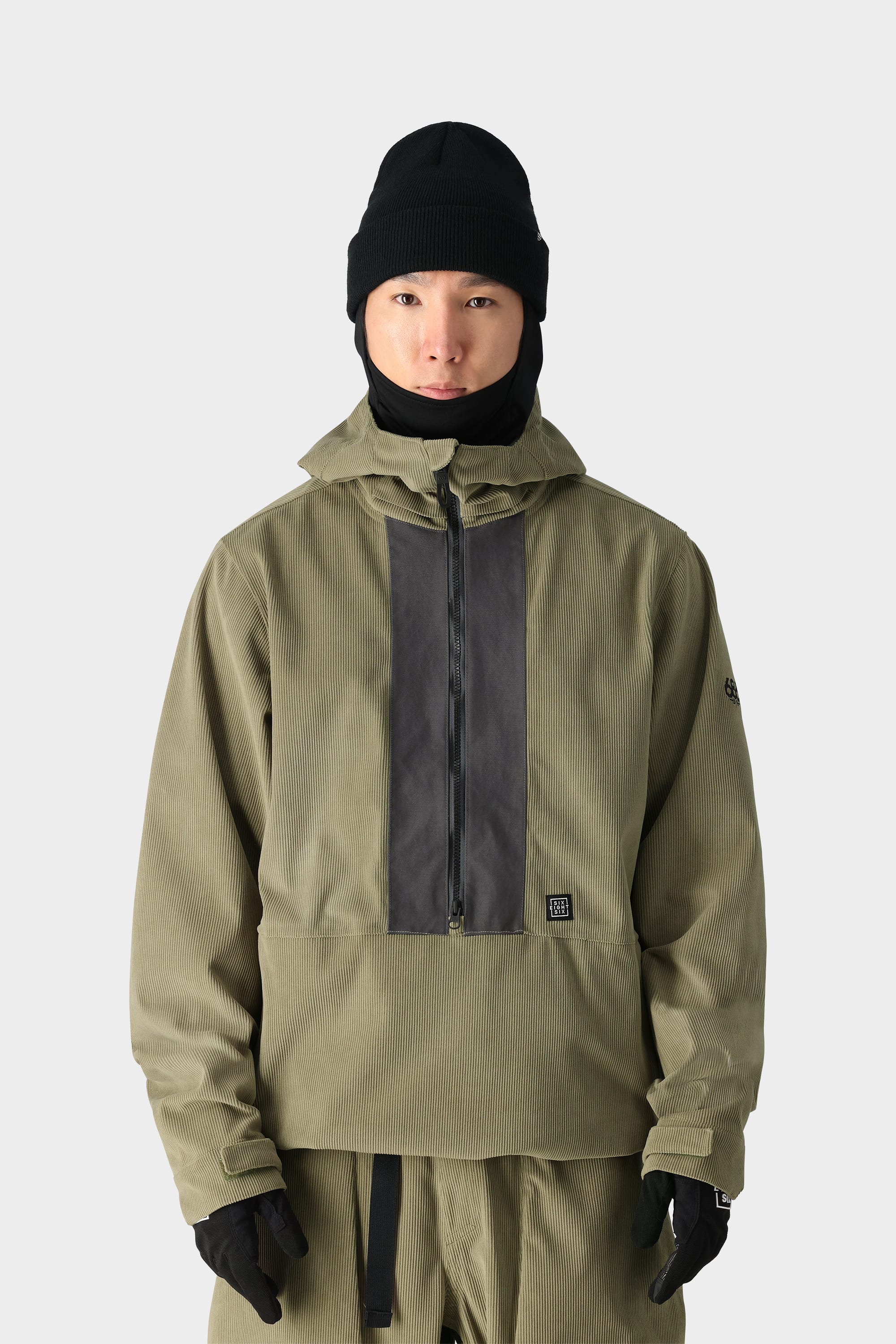 SAGE CORDUROY COLORBLOCK