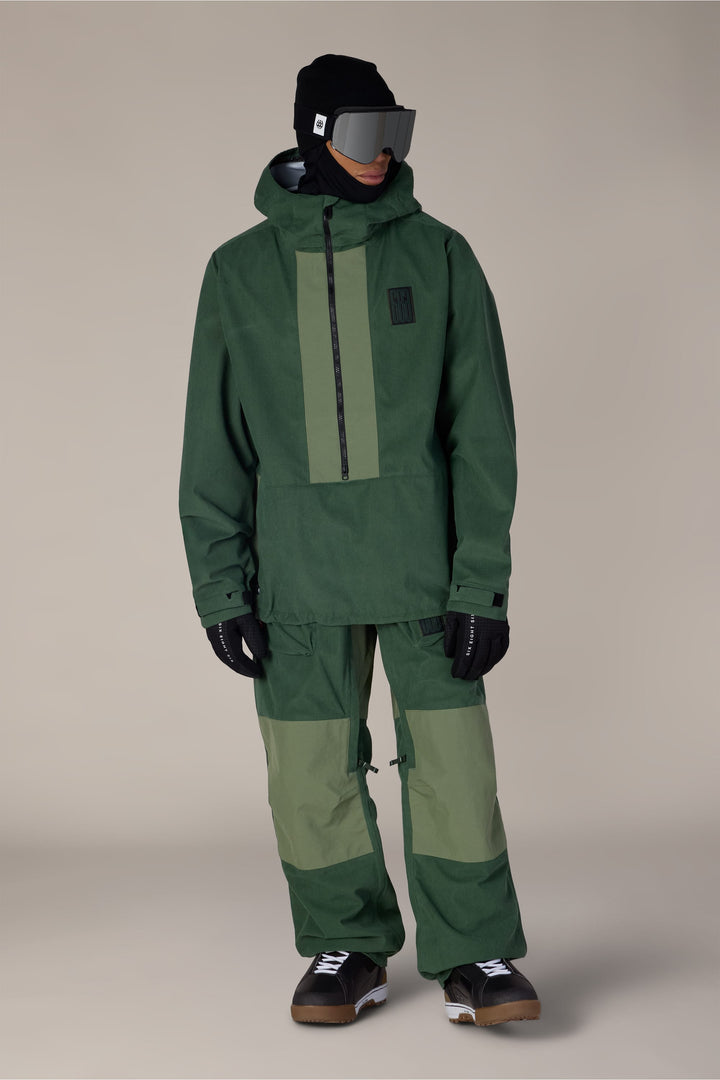 686 Ghost™ 2.5L Pant — MOSS GREEN GRID CORDUROY (vista 2)