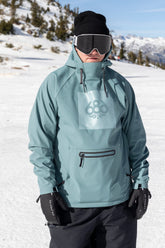 686 Men's Waterproof Hoody - PALE FIRN