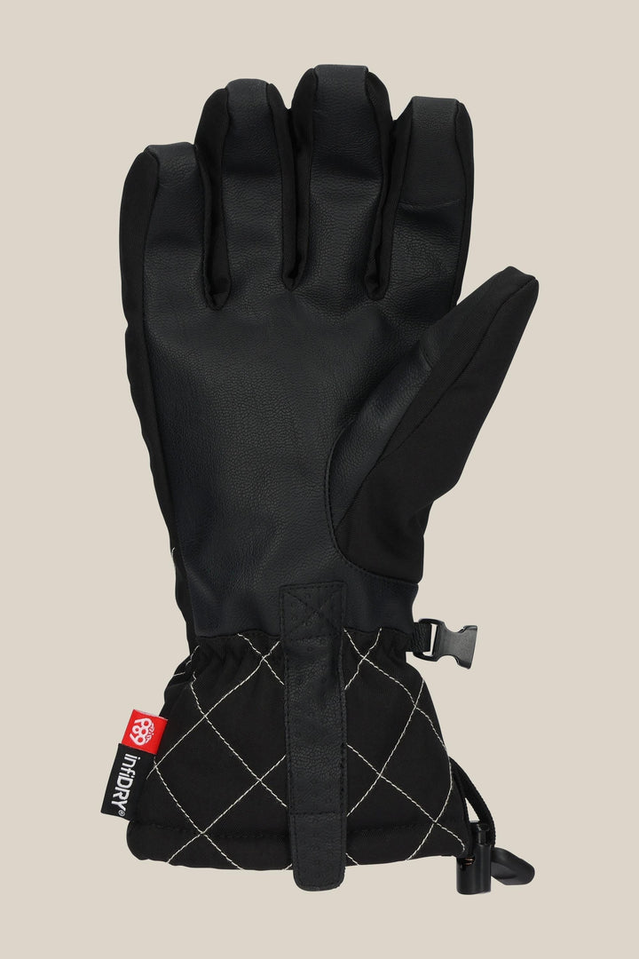 686 Women's Jubilee Glove — BLACK (vista 2)