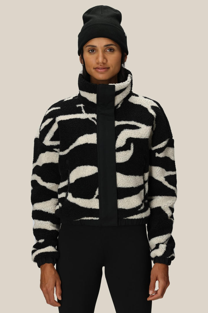 686 Women's Outpost Sherpa Jacket — BLACK VAPORS