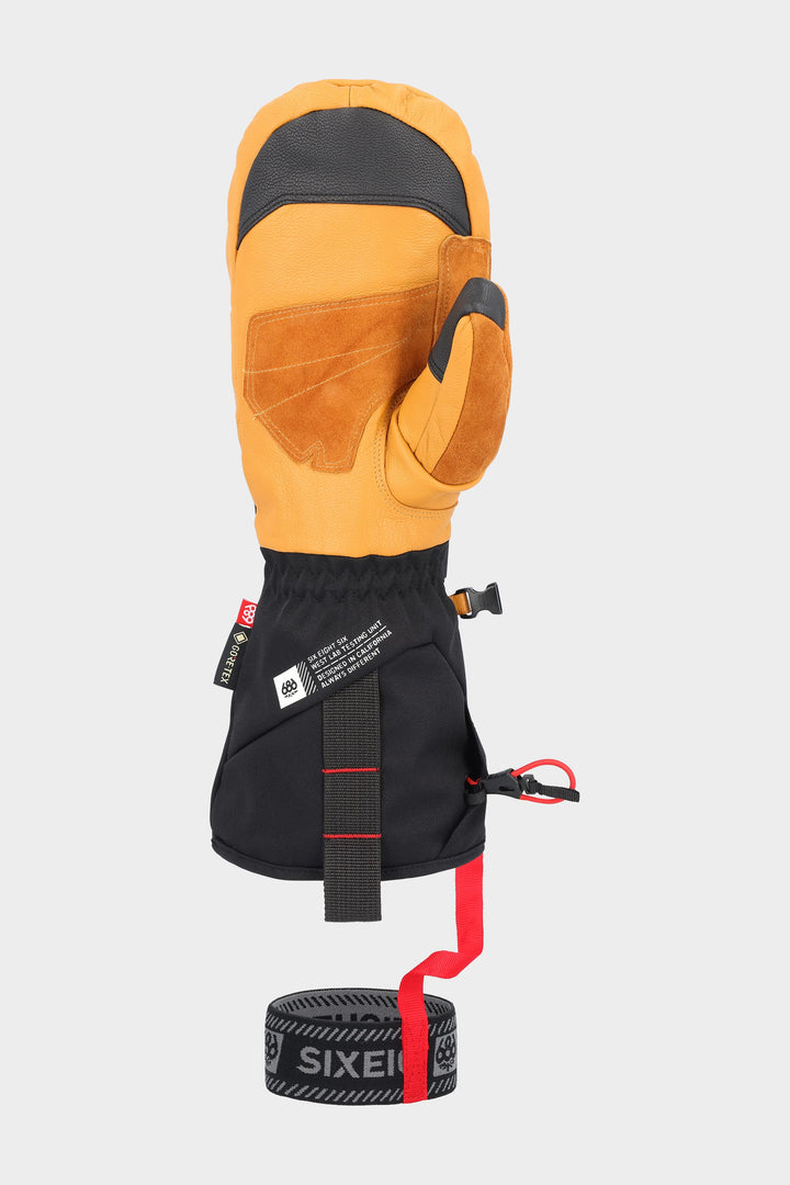 686 Men's GORE-TEX Leather Deep Days Mitt — NATURAL (vista 2)