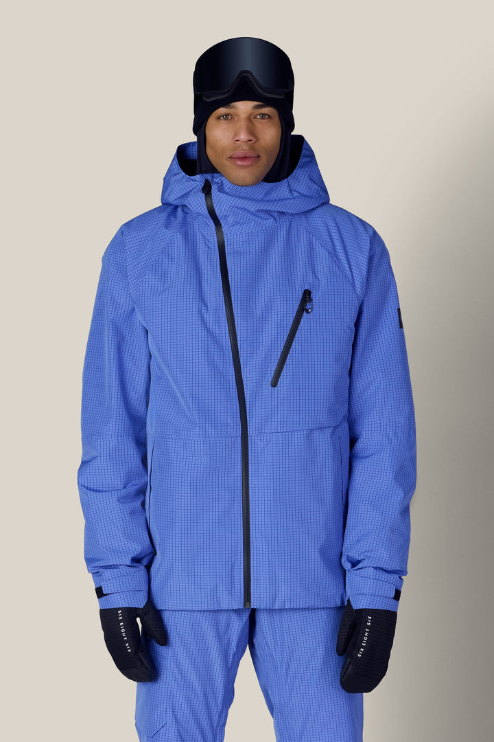 686 Men's Hydra™ Thermagraph® Jacket — ALPENGLOW BLUE GRID