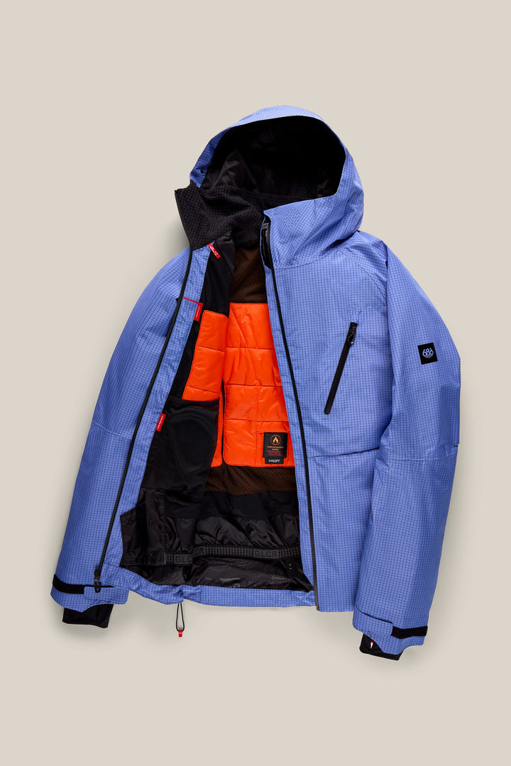 686 Men's Hydra™ Thermagraph® Jacket — ALPENGLOW BLUE GRID (vista 2)