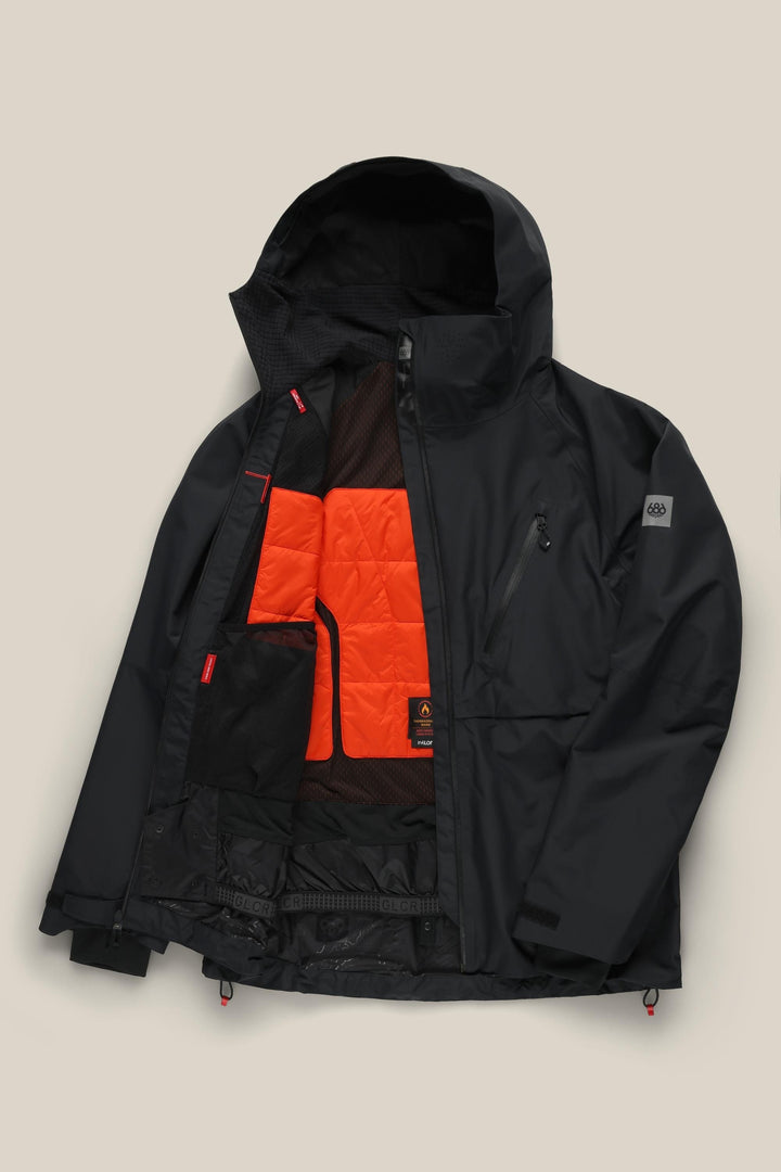 686 Men's Hydra Thermagraph® Jacket — BLACK (vista 2)