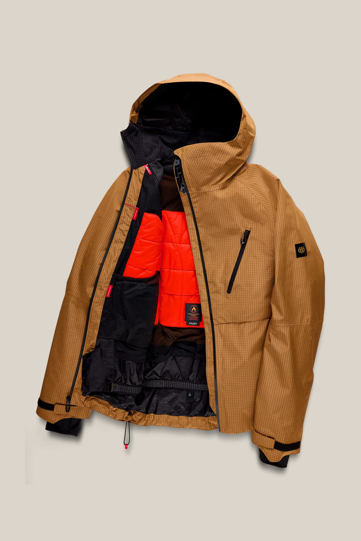 686 Men's Hydra™ Thermagraph® Jacket — BRONZE GRID (vista 2)
